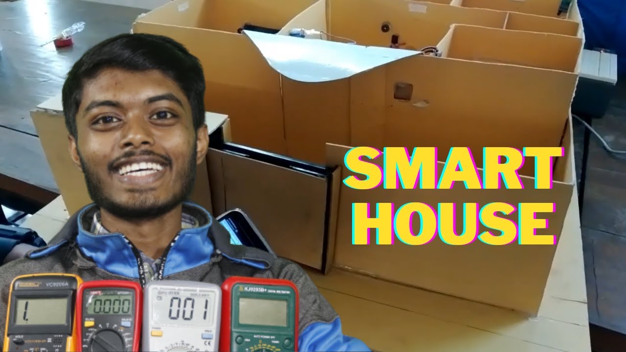 Smart House Automation Project with Fire and Gas Safety Video Thumbnail