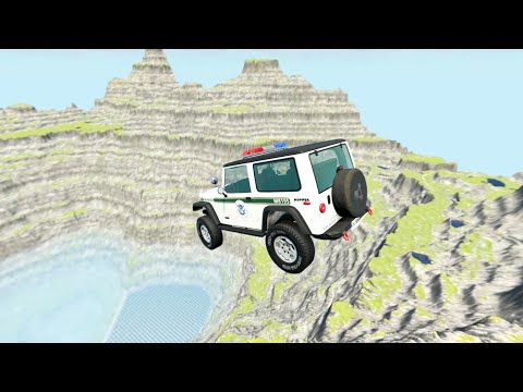 BeamNG.Drive Realistic car crashes #41