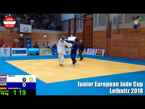 -70 kg Quarter-Final - VOS, Donja (NED) vs. GANTNER, Alexandra (GER)