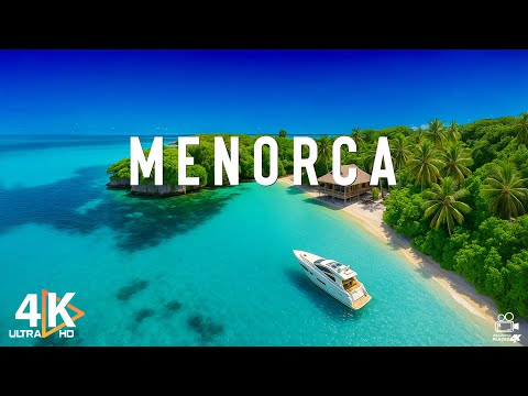 Menorca, Spain 4K - The Most Beautiful Island in Spain with Calming Music