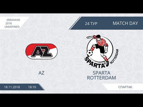 AFL18. Netherlands. Eredivisie. Day 24. AZ - Sparta Rotterdam.