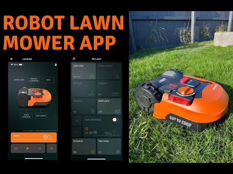 App Robot Lawn Mower Worx