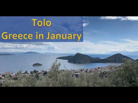 Tolo, A Greek Beach Resort in January