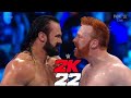 Wwe Drew McIntyre Vs Sheamus Irish Donnybrook Full Match WWE2K22