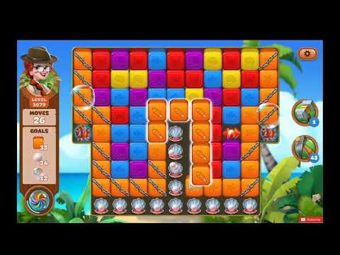 Lost Island Blasd Adventure Level 1679 NO BOOSTERS - A S GAMING ✔