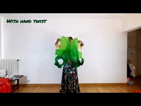 Silk fans tutorial : 5 ideas to go to stave grip.