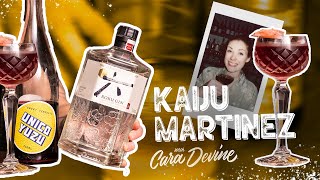 Coming up with your own cocktail - The Kaiju Martinez