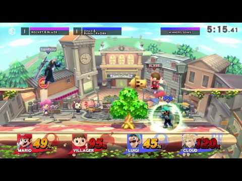 [STR Smash 4 Doubles | Winners Semis] Rocket & Blaze vs Zhao & Raziek