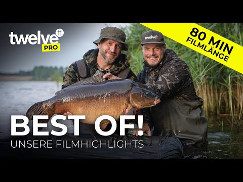 BEST OF! KRASSE Momente beim Karpfenangeln | 80 Min FILMHIGHLIGHTS von twelve ft. PRO