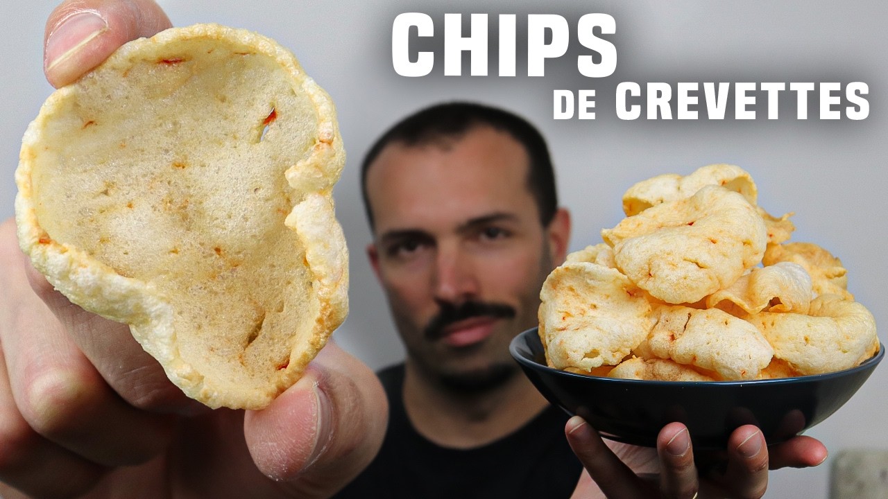 CHIPS de CREVETTES Maison 🦐