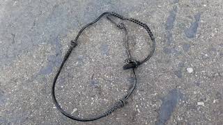 2013 BMW F10 550i wheel speed sensor repair