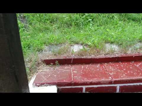 Hagel in Steinach,  Wipptal 23.07.2017