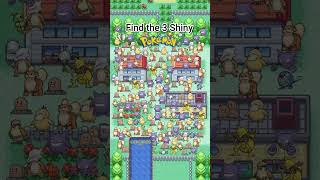 Can you find the shiny Pokemon? Good luck!  #pokemon #pokemonchannel