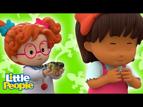 Are You Scared of Lizards Too? | 2 Hours of Full Episodes | Little People – Fisher Price - Kids TV Series, Kingdom Kids Zone - Little People - Fisher Price