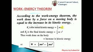 Ch2_5. Kinetic Energy and its forms ICSE Physics Class X
