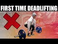 DEADLIFTING FOR THE FIRST TIME IN MONTHS