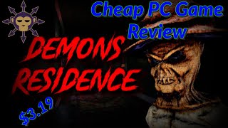 Cheap PC Game Review - Demon's Residence - Much Jump Scare, so Dark, Wow