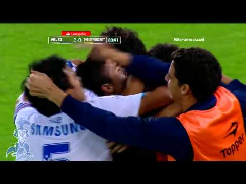 GOL HD | Velez 2 Vs Strongest 0 | Libertadores 2014 | Correa