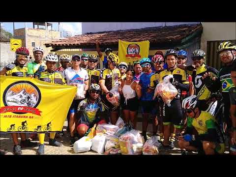 Buera 24 Horas   Ciclistas MTB de Itabuna e Buerarema realizam entrega de cesta básca a moradora de