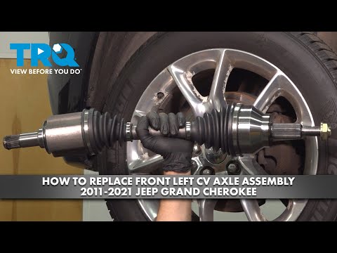 How to Replace Front Left CV Axle Assembly 2011-2021 Jeep Grand Cherokee