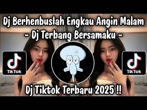 DJ BERHEMBUSLAH ENGKAU ANGIN MALAM - DJ TERBANG BERSAMAKU | DJ TIKTOK TERBARU 2025