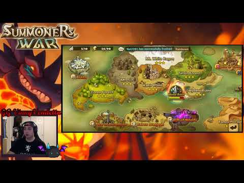 Summoners War: Helping Guild with Giants B10