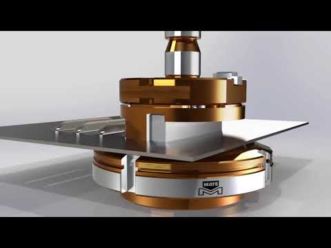 MATE|Forming a Closed End Straight Back Louver with Mate Precision Tooling