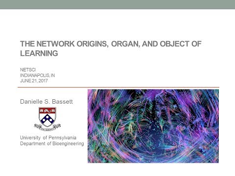 Danielle S. Bassett - The network origins, organ, and object of learning