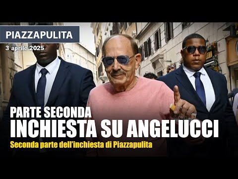 Piazzapulita seconda parte dell'inchiesta su Antonio Angelucci parlamentare Lega