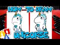 How To Draw Unicorse From Bluey