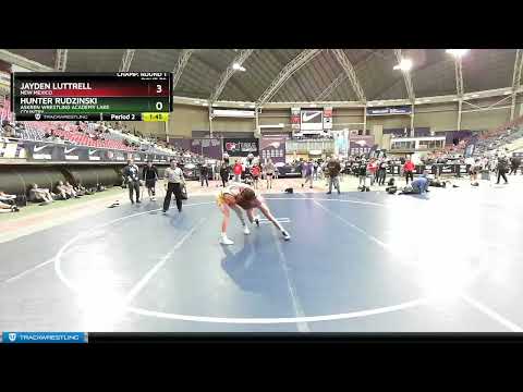 152 Lbs Champ. Round 1 - Jayden Luttrell, New Mexico Vs Hunter Rudzinski, Askren Wrestling Academy