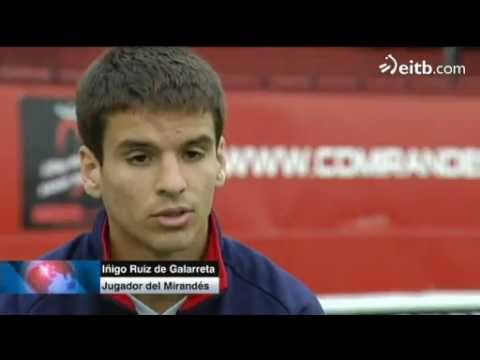 Ruiz de Galarreta, la estrella del Mirandés