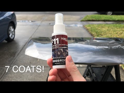TopCoat F11 - 7 Coats Performance Test & 2 Weeks Durability Update (1 Coat)
