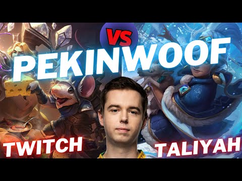 PEKINWOOF | TWITCH VS TALIYAH | MID GAMEPLAY | Patch 15.24 / Season 15 | #LeagueofLegends
