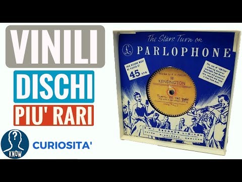 VINILI più RICERCATI RARI DI VALORE del MONDO - curiosità