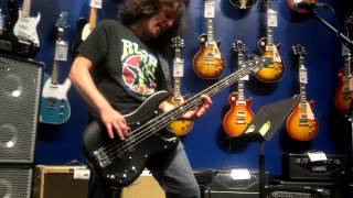"Lone Justice" by Anthrax @ Frank Bello Bass Clinic at Guitar Center 2013