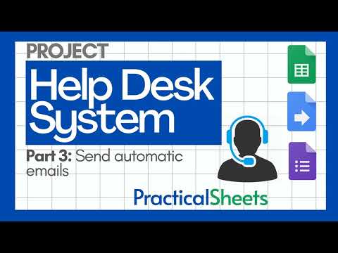 Create a HELP DESK System in Google Sheets and Forms 