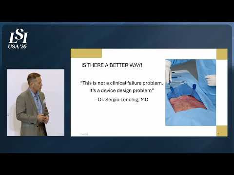 Anthony Carnemolla, Lentek Surgical - Kyphoplasty device company for vertebral fractures | LSI USA '26