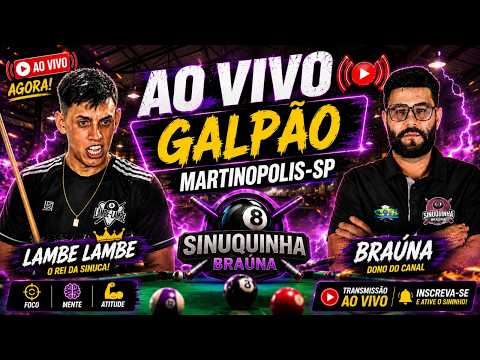 🔥 HOJE A MEGA TURNÊ DO LAMBE LAMBE É EM MARTINÓPOLIS-SP! 🔥
