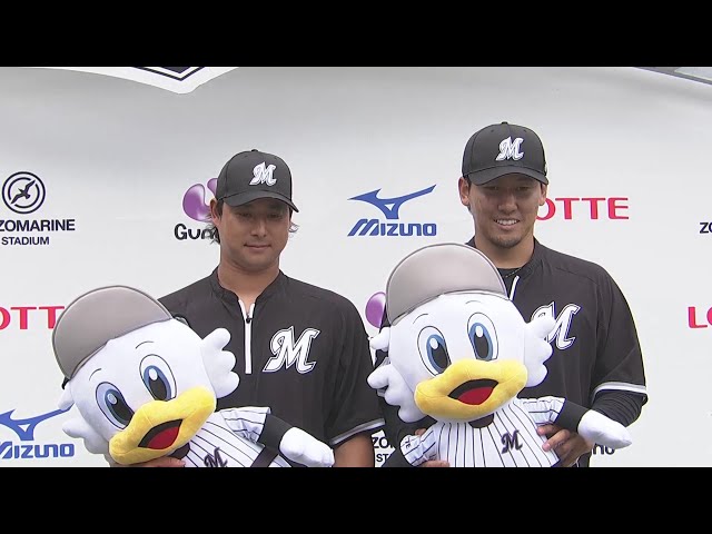 マリーンズ・高野脩汰投手・藤岡裕大選手ヒーローインタビュー 6月15日 千葉ロッテマリーンズ 対 中日ドラゴンズ