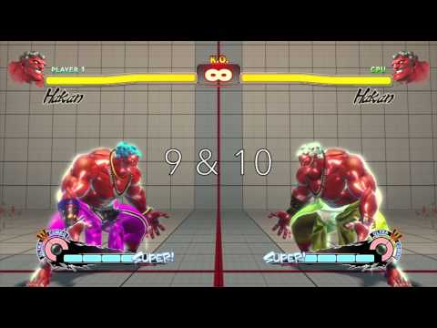 USFIV - Hakan's Summer Vacation Costume: All Colors (Numbered)