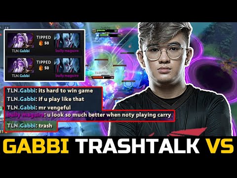 GABBI TRASHTALK CHAT - VOID SPIRIT MID OUTPLAYS DOTA 2