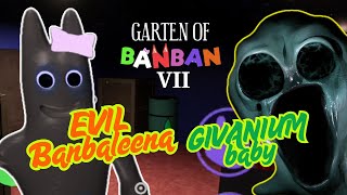 Garten of Banban 7 - Evil BANBALEENA Puzzle & GIVANIUM Baby #gartenofbanan #gartenofbanbanfanmade