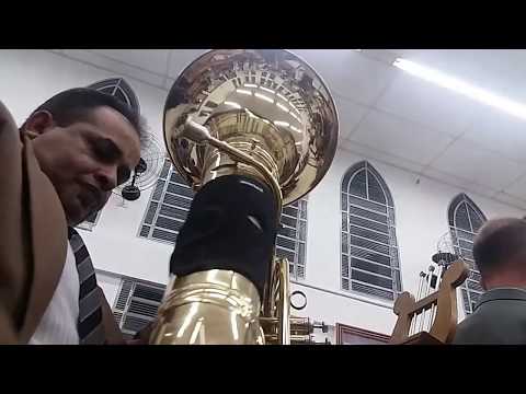 HINO 219 CCB HINÁRIO 5 - CULTO IVOTURUCAIA / NOVOS CÉUS NÓS AGUARDAMOS, TUBA KING.