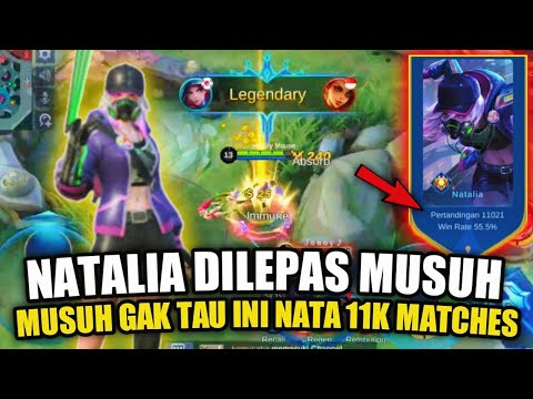 TOP 1 NATALIA GAMEPLAY EPISODE 127 - TOP 1 GLOBAL NATALIA BUILD - MOBILE LEGENDS