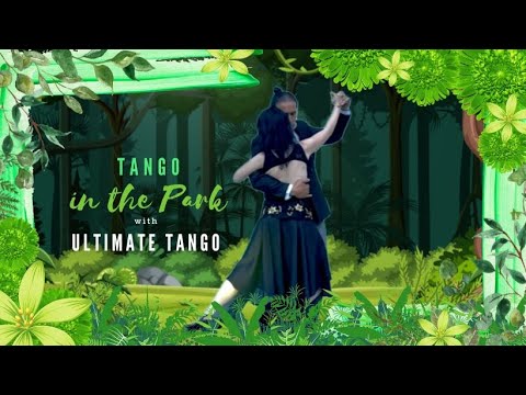 Ultimate Tango Wisdom presents Tango in the Park - Medford MA - performance by Hernan and Anita