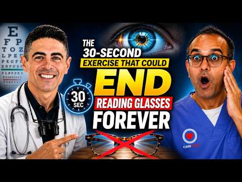 The 30-Second Exercise That Could End Reading Glasses Forever. (Top Vision Expert Explains)