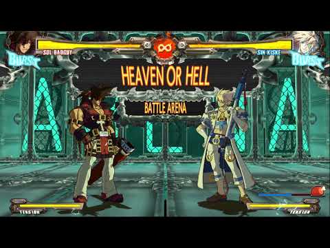 Guilty Gear Xrd Rev 2 Sin bnb into j6HS safe jump