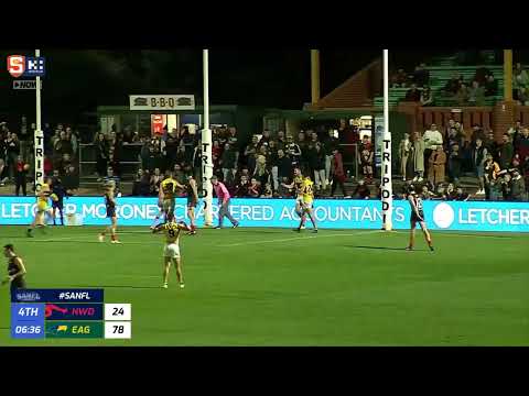 Rd 1 SANFL Snapshot - Norwood's Harry Boyd goals out of the ruck