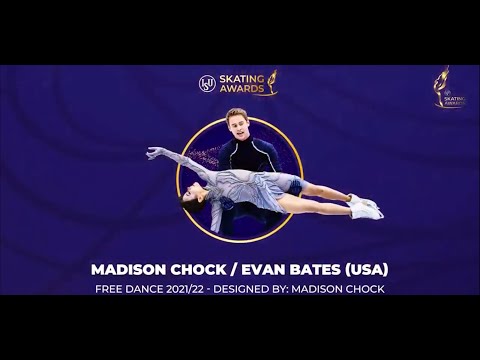 Madison Chock and Evan Bates - ISU Skating Awards 2023. Best costume winners